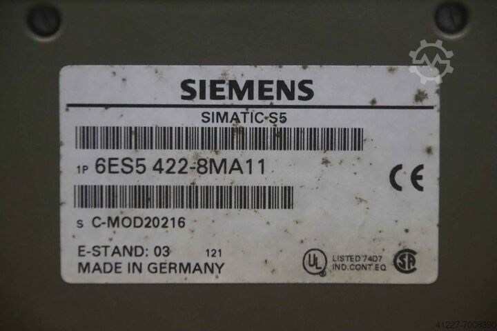 Dijital giriş Siemens 6ES5 422-8MA11