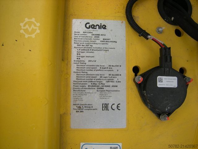 작업 플랫폼 GENIE GS 1330, Genie, 2026 neue Batterien, 5,9 m