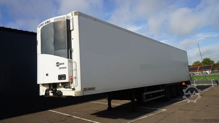 Hűtött/fagyasztott szállítás LAMBERET 3 AXLE FRIGO TRAILER WTIH THERMO KING SLX300