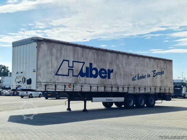 Συρόμενοι μουσαμάδες Krone SD 3 axle tautliner - Coil - BPW