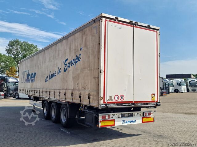 Συρόμενοι μουσαμάδες Krone SD 3 axle tautliner - Coil - BPW