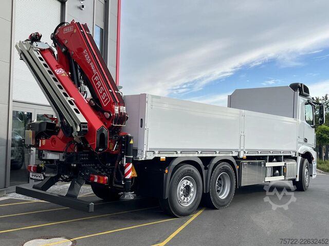 Nakladacia plošina Mercedes-Benz Actros 2548 L 6x2 M-FHS Baustoff-Pritsche FASSI...