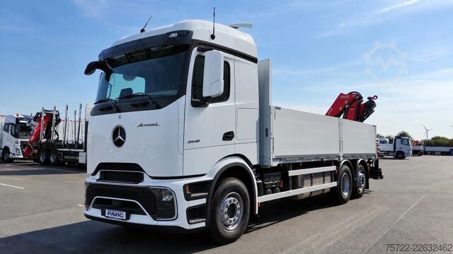 Nakladacia plošina Mercedes-Benz Actros 2548 L 6x2 ProCabin Baustoff-Pritsche FA...