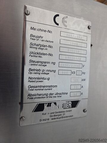  Fleischkutter K+G Wetter SM-65STL