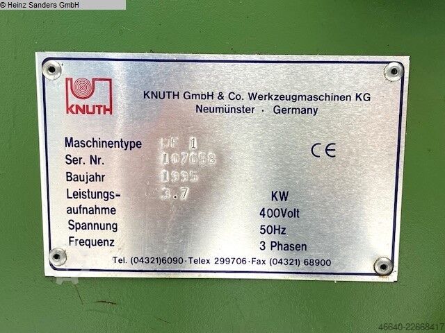Máy phay - vạn năng KNUTH WF 1