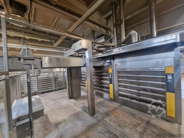 Lò nướng bánh mì công nghiệp loại tầng sử dụng dầu nhiệt Miwe Thermo-Express + Athlet