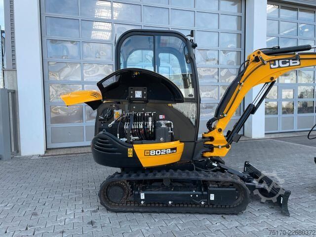  JCB 8029 CT / 151h / 2023 / Inkl. Löffelpaket