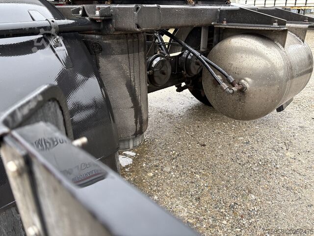 Trailer swap chassis Schwarzmüller Verzinkt+Breitreifen+lange Federbälge