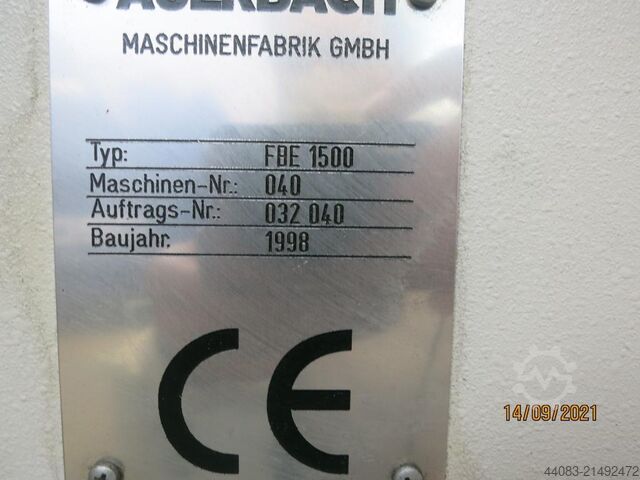 Bettfräsmaschine - Universal AUERBACH FBE 1500