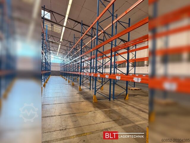 Estantes para cargas pesadas Estantes industriais ca. 100 lfm Stow Palettenregale H:700cm 3200 kg Fachlast Boden +3 , Hochregale