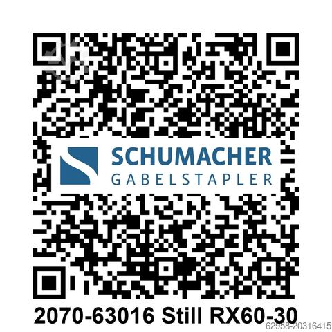 Gabelstapler, Elektrostapler STILL RX60-30 - AKKU 83% Restkapazität