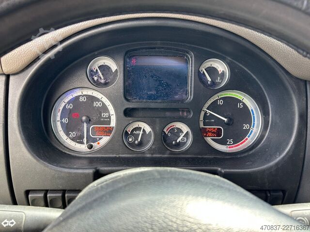 Autocamion basculant tridirecțional DAF CF 510 / Bordmatik / abnehmbarer Kran + Funk