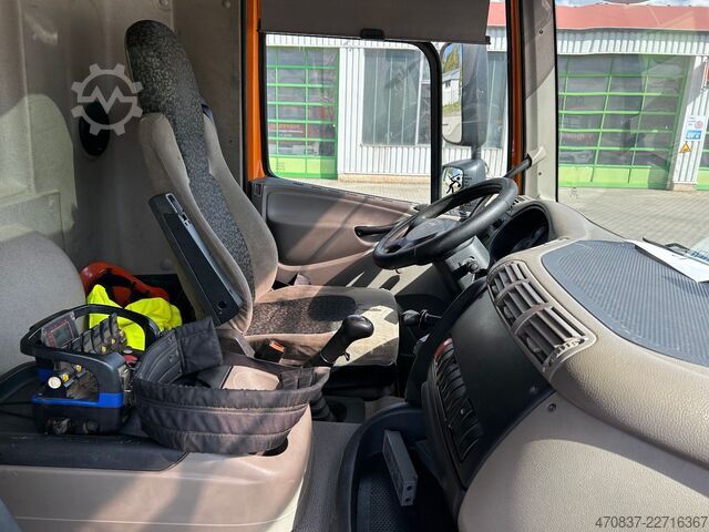 Autocamion basculant tridirecțional DAF CF 510 / Bordmatik / abnehmbarer Kran + Funk