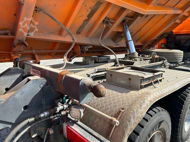 Трехсторонний самосвал DAF CF 510 / Bordmatik / abnehmbarer Kran + Funk