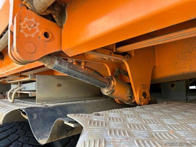Трехсторонний самосвал DAF CF 510 / Bordmatik / abnehmbarer Kran + Funk