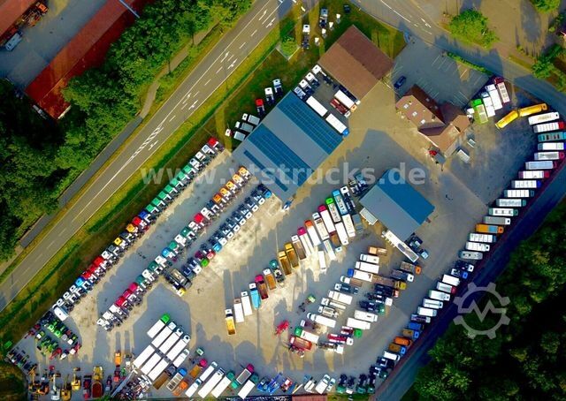 Brandalı açık römork Eggers ZPT 10,5 EL Tandemanhänger Pritsche+Plane