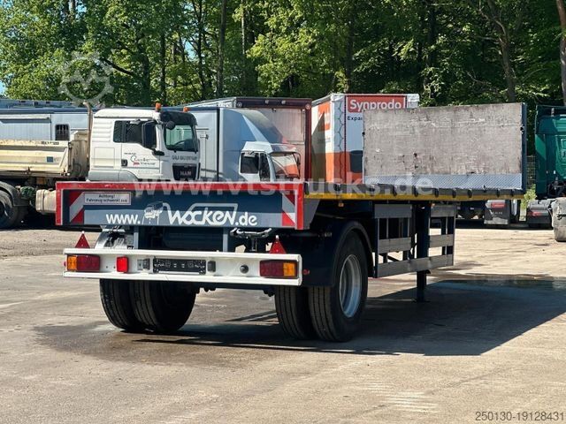 Working platform semitrailer Blumhardt SAL 18.5/102 1.Achs Plattform Aufliege