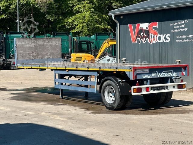 Working platform semitrailer Blumhardt SAL 18.5/102 1.Achs Plattform Aufliege