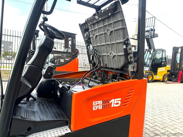 Stivuitor cu 3 roti DOOSAN B15T-7/2021y./ Lithium battery/New price