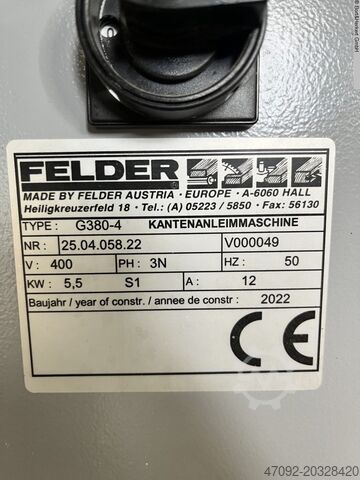 Kantbåndsmaskin FELDER G 380-4