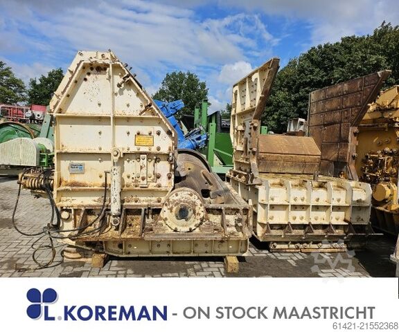 Udarni mlin Kleemann SHH Kleemann. Type: SHH Feed Opening: 1600 x 1600 mm. Rotor Percussion Mill Kleemann SHH