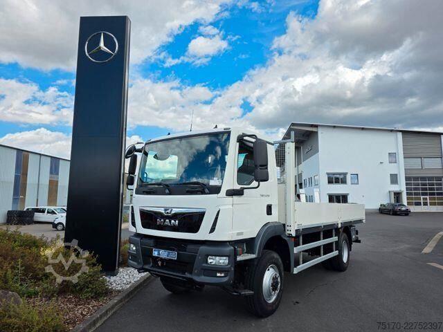 Prikolice platforme MAN TGM 13.250 4x4 BL Allrad 37.917km Klima 3 Sitze