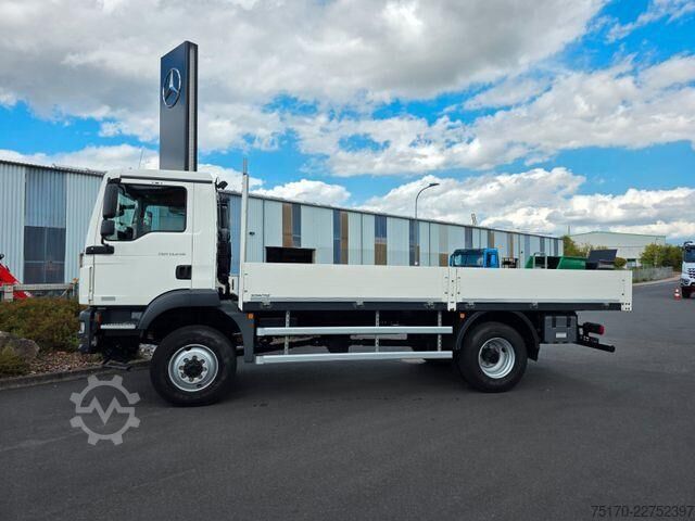 Prikolice platforme MAN TGM 13.250 4x4 BL Allrad 37.917km Klima 3 Sitze