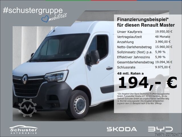 Furgone Renault Master Kasten L2H2 3,3t 2.3D*Klima Blueto 3Sitze