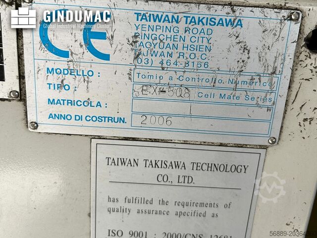 Machine de tournage horizontale Takisawa EX-508