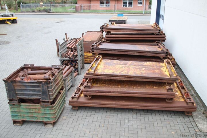 ระบบป้องกันขอบหลุมก่อสร้าง ผนังเหล็กดันดิน ชั่งน้ำหนัก 19.5 ตัน unbekannt verschiedene Größen