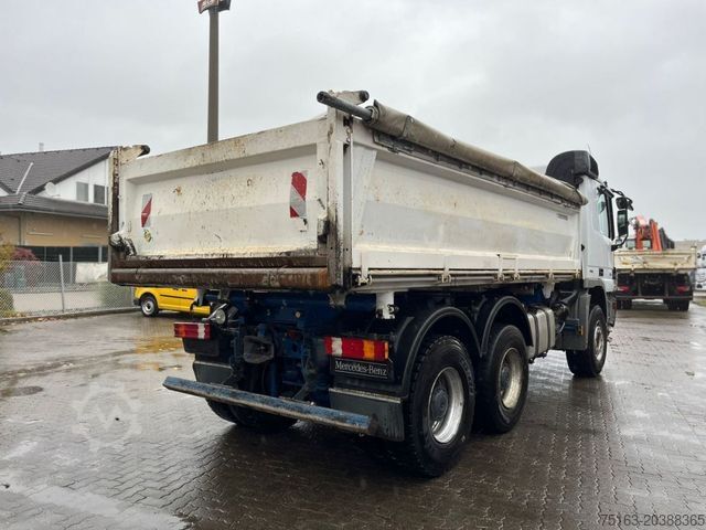 شاحنة قلابة MERCEDES-BENZ Actros 3341 6x4 3-Achs Kipper Meiller Bordmatik