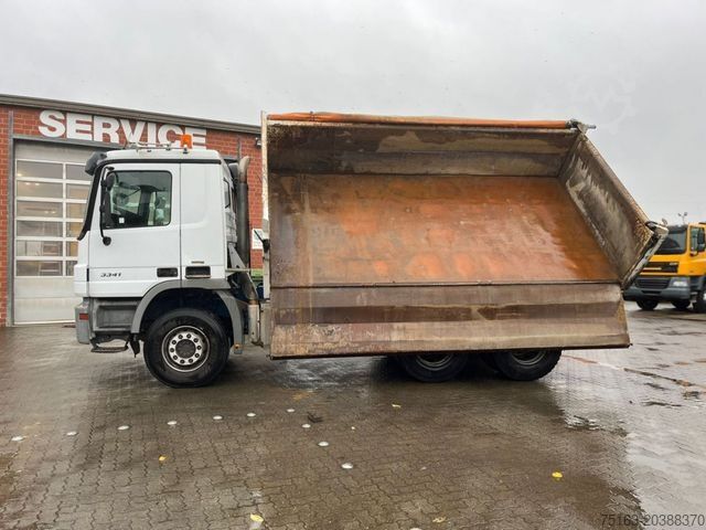 شاحنة قلابة ثلاثية الجوانب MERCEDES-BENZ Actros 3341 6x4 3-Achs Kipper Meiller Bordmatik