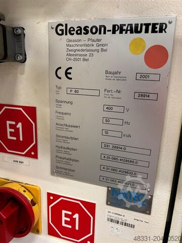 Machine à tailler les engrenages - horizontale GLEASON- PFAUTER P60