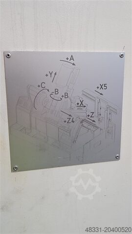 Zahnrad-Abwälzfräsmaschine - horizontal GLEASON- PFAUTER P60