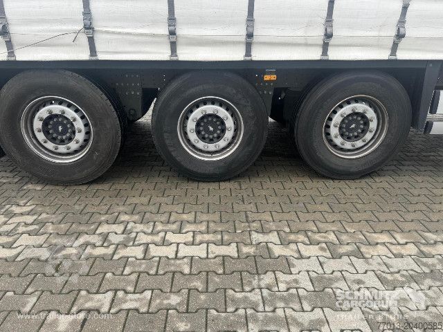 Open semitrailer with tarp Schmitz Cargobull Curtainsider Standard