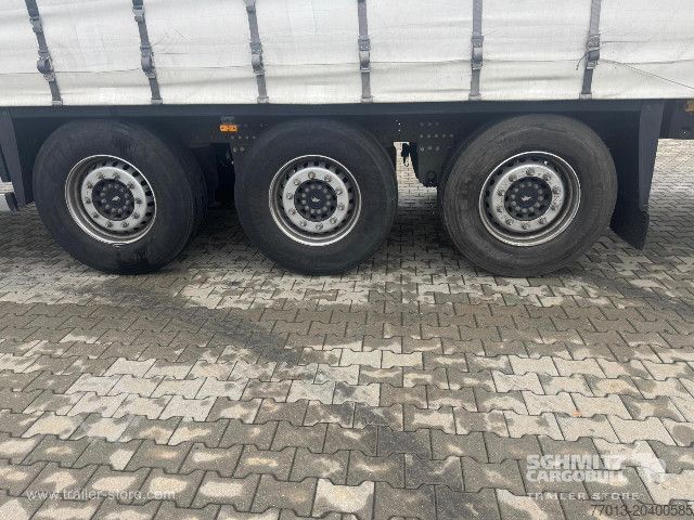 Open semitrailer with tarp Schmitz Cargobull Curtainsider Standard