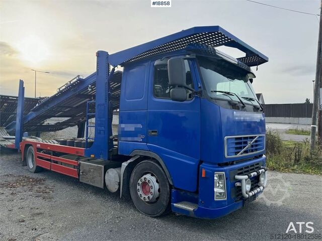 Транспортировщик автомобилей Volvo FH12 4x2 Car freight w/ Lohr trailer
