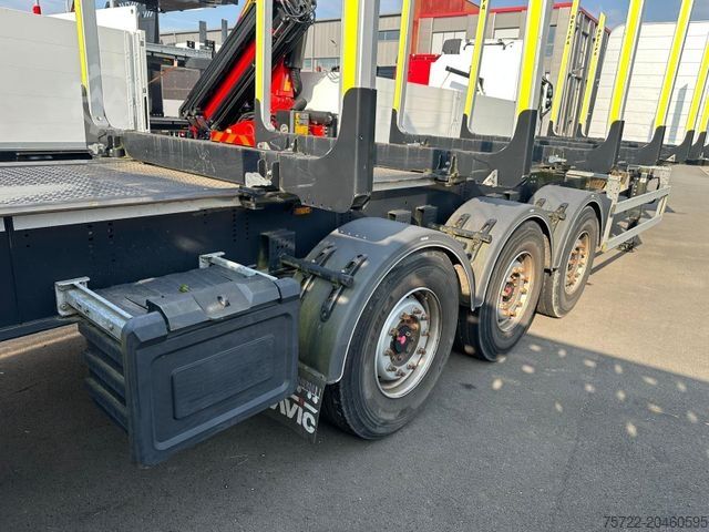 Holztransport Auflieger PAVIC HTS 24 Kurzholz Schemel Auflieger