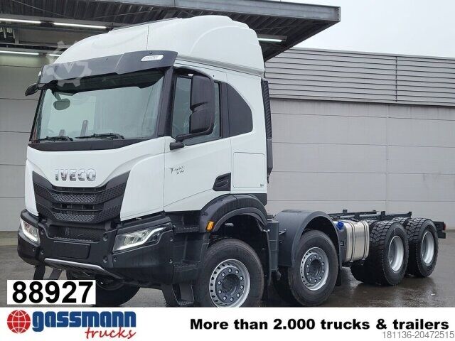 LKW-Fahrgestell Iveco T-Way AT410T51 8x4, Retarder, Nebenantrieb, 4x