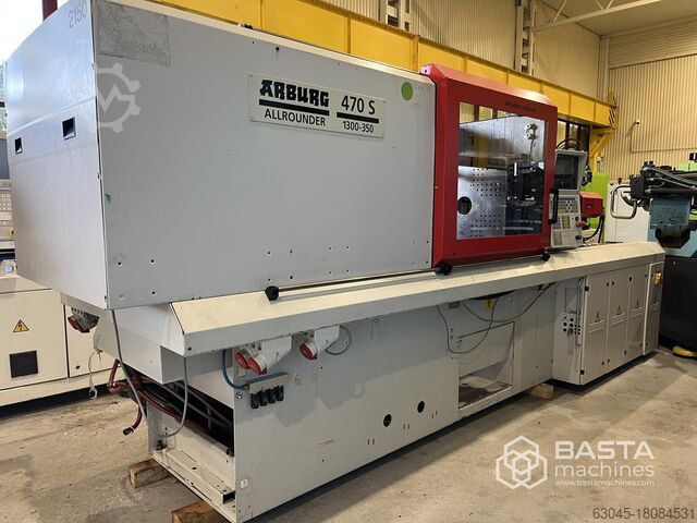 Arburg 470S 1300-350, Baujahr 2006 Spritzgießmaschine, neuer Hydromotor Arburg 470S 1300-350