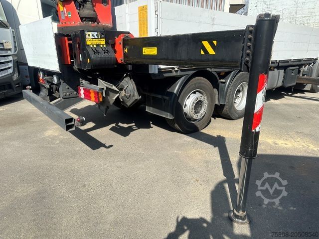 트럭 장착형 크레인 MERCEDES-BENZ 2544 Baustoff Palfinger PK 29002 FUNK Lenk