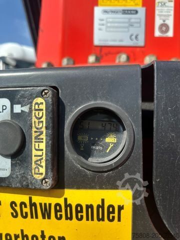 트럭 장착형 크레인 MERCEDES-BENZ 2544 Baustoff Palfinger PK 29002 FUNK Lenk