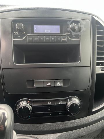 Slēgtais furgons MERCEDES-BENZ Vito 110 LANG KLIMA 2-SITZER SICHERHEITSCHLOSSER