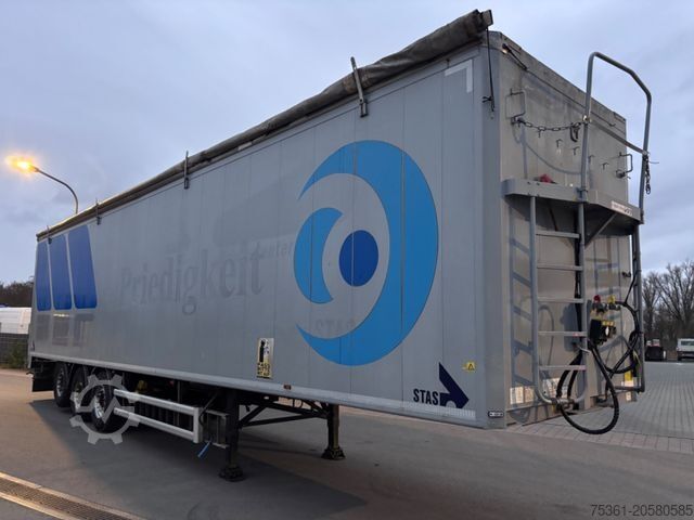 Puspiekabe ar staigājošo grīdu STAS Schubboden S300ZX 90 m3