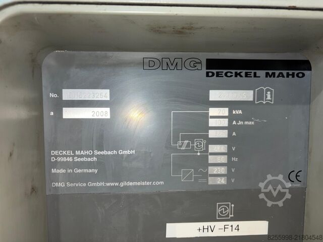 Vertical machining center Deckel Maho DMF 220 linear