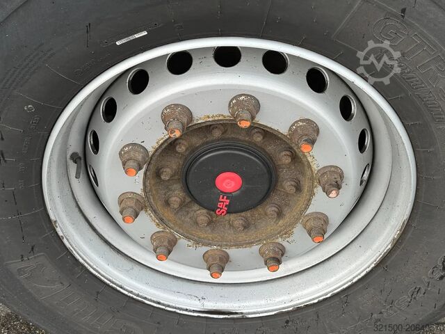 Wielton Schuifzeil met Coil / SAF-Disc 2x Lift-as / APK...