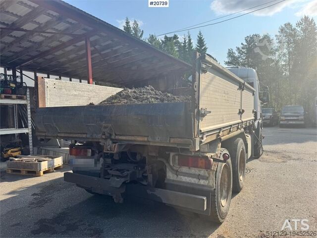 Автокран Scania P124 6x2 Tipper and Crane Truck w/ HIAB 112 – 3 Cr