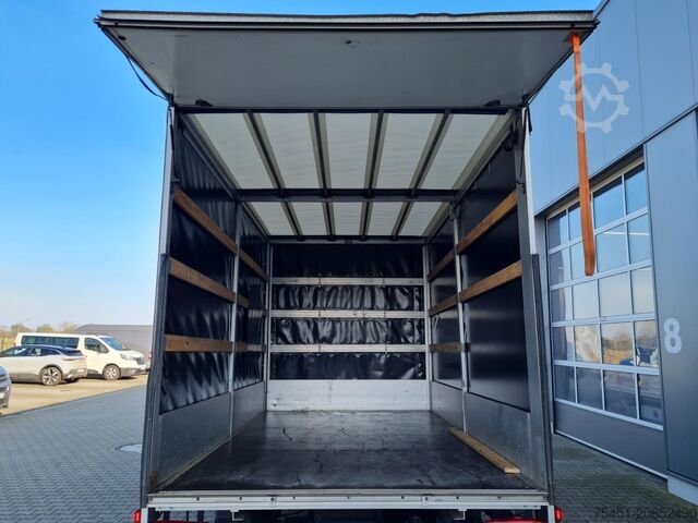 Schuifzeil bestelwagen Opel Movano Pritsche Schiebe Plane LBW LUFTFEDER TEMPO