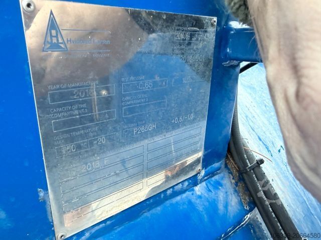 Truk tangki vakum SCANIA P360 6x2*4 Hvidtved Larsen Flexline 310