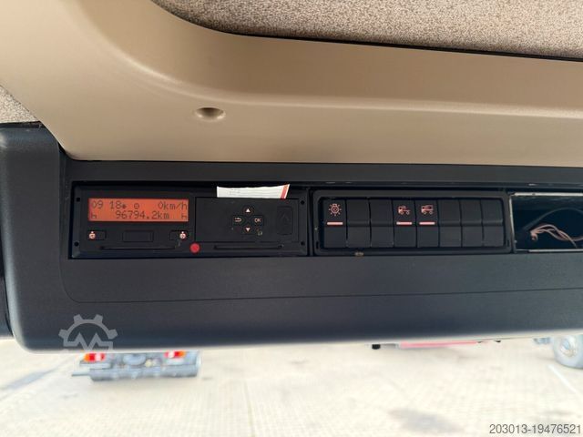شاحنة قلابة ثلاثية الجوانب MAN TGL 8.220 4x2 Kipper Kran Palfinger 7.001-K A